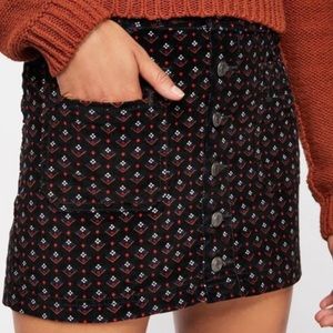 Free People Joanie Corduroy Skirt • Size 28